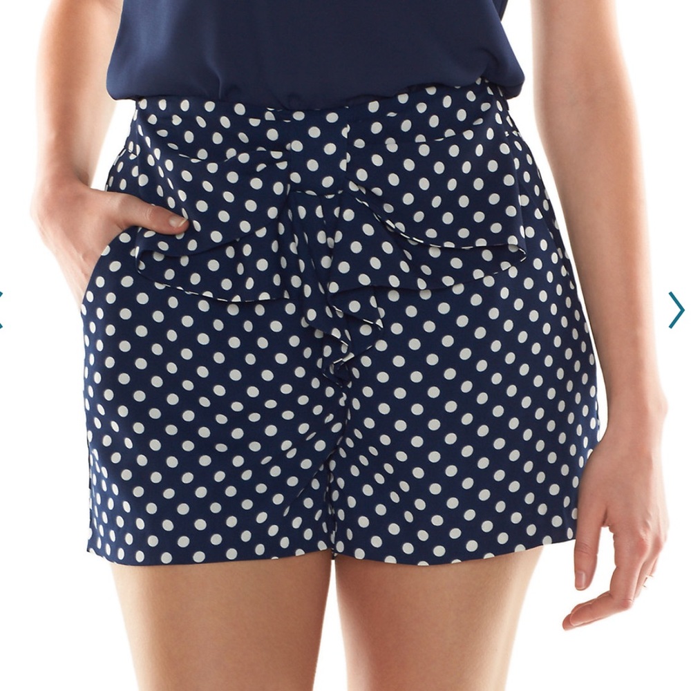 Disney LC Lauren Conrad Minnie Mouse shorts